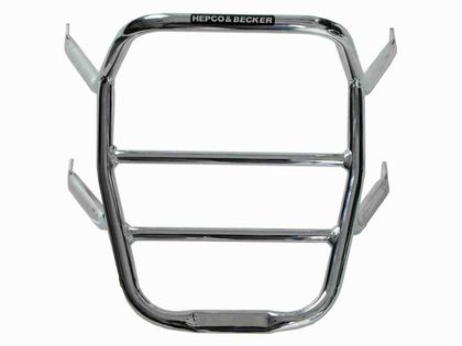 Support top case Hepco & Becker tubulaire - chrome