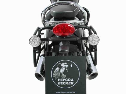Support valises Hepco & Becker Tubulaire - noir