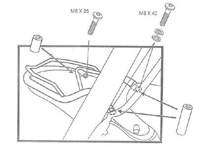 Hepco & Becker - chrome Mudguard protection