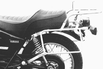 Support top case Hepco & Becker avec support de valises latérales - chrome