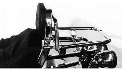 Support top case Hepco & Becker tubulaire - chrome