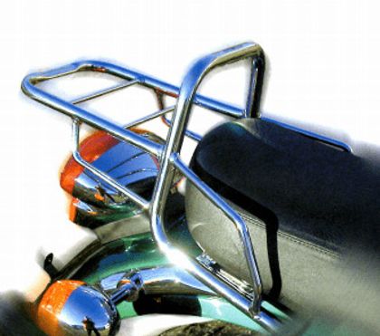 Support top case Hepco & Becker tubulaire - chrome