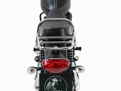 Support top case Hepco & Becker tubulaire - chrome Ref : HBE06206A / 6542541 01 02