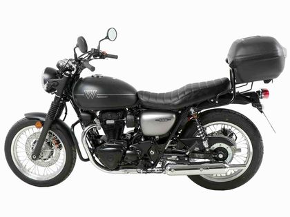 Support top case Hepco & Becker tubulaire - chrome