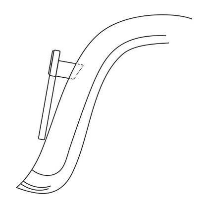 Heinz Bikes Cubes aanpassing Plaathouder