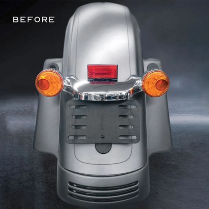 Heinz Bikes Cubes aanpassing Plaathouder