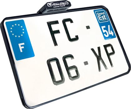 Heinz Bikes Achterlicht kenteken Plaathouder Universeel