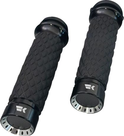 Poignées de guidon Khrome Werks Contour Personnalisé Turbine