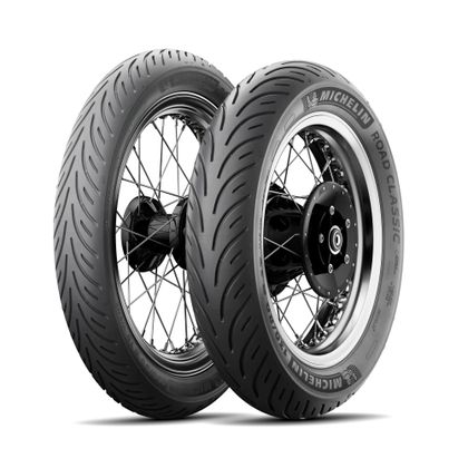 Pneumatique Michelin ROAD CLASSIC 110/90 - 18 61V Universel
