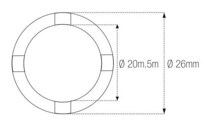 Douille Motion Pro créneaux Universel