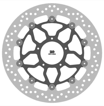 Disque de frein Rond NG flottant