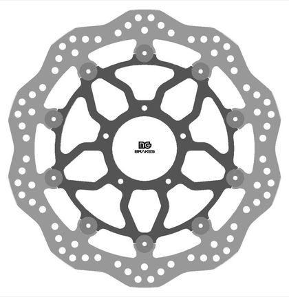 Disque de frein Wave NG pétale flottant