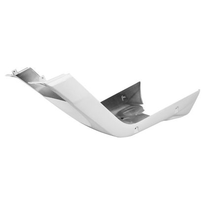 P2R LOWER FAIRING ADAPTABLE SCOOT MBK 50 BOOSTER 2004+-YAMAHA 50 BWS 2004+ GLOSS WHITE -P2R- Lower fairing