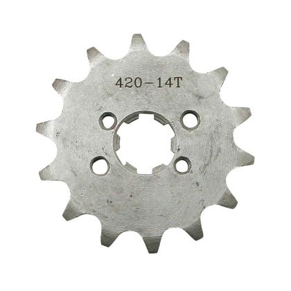Pignon de sortie de boite P2R PIGNON 50 A BOITE ADAPTABLE DERBI 50 SENDA EURO 2 + EURO 3, GPR-GILERA 50 SMT, RCR 420 14 DTS -P2R-
