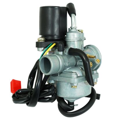 Carburateur P2R CARBURATEUR SCOOT ADAPTABLE MBK 50 BOOSTER 2004+, NITRO 2004+-YAMAHA 50 BWS 2004+, AEROX 2004+ (TYPE PHVA AVEC STARTER ELECTRIQU