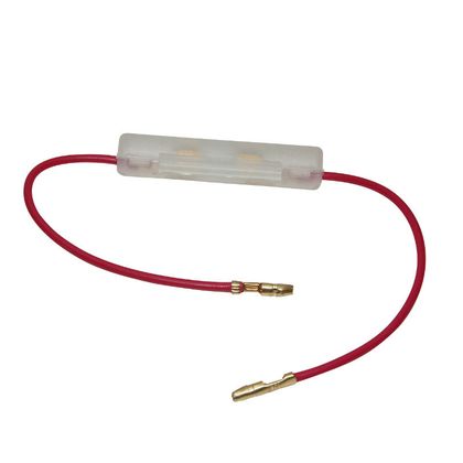 P2R ROUND FUSE HOLDER WITH GLASS FUSE 15A -P2R- Universal Fuse holder