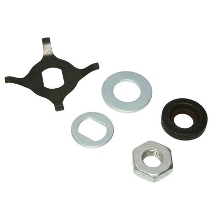 Variateur P2R ETOILE-RESSORT + ENTRETOISE + RONDELLE + ECROU EMBRAYAGE CYCLO DAPTABLE PEUGEOT 103 MVL, SP, VOGUE (KIT) -P2R-
