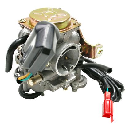 Carburateur P2R CARBURATEUR SCOOT ADAPTABLE SCOOT 50 CHINOIS 4T GY6,139QMB-PEUGEOT 50 KISBEE 4T, V-CLIC 4T-KYMCO 50 AGILITY 4T-SYM 50 ORBIT 4T-B Ref : P2R03824A / 14193