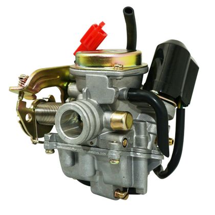Carburateur P2R CARBURATEUR SCOOT ADAPTABLE SCOOT 50 CHINOIS 4T GY6,139QMB-PEUGEOT 50 KISBEE 4T, V-CLIC 4T-KYMCO 50 AGILITY 4T-SYM 50 ORBIT 4T-B