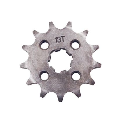 Pignon de sortie de boite P2R PIGNON 50 A BOITE ADAPTABLE DERBI 50 SENDA EURO 2, GPR-GILERA 50 SMT, RCR 428 13 DTS -P2R-