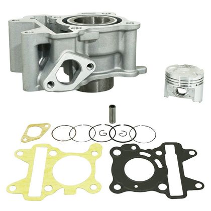 Kit cylindre-piston P2R CYLINDRE SCOOT ADAPTABLE MBK 50 OVETTO 4T 2008+, NITRO 4T 2008+ -YAMAHA 50 NEO'S 4T 2008+, AEROX 4T 2008+ DIAM 38mm -P2R- Ref : P2R03912A / 15016