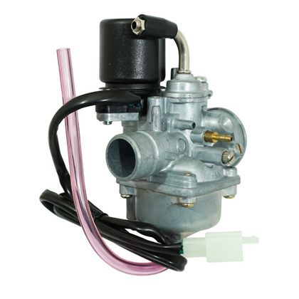 Carburateur P2R CARBURATEUR SCOOT ADAPTABLE PEUGEOT 50 LUDIX, SPEEDFIGHT 3, JET FORCE, VIVACITY, KISBEE 2T - KYMCO 50 AGILITY, DINK, SUPER 8, VI