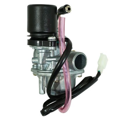 Carburateur P2R CARBURATEUR SCOOT ADAPTABLE PEUGEOT 50 LUDIX, SPEEDFIGHT 3, JET FORCE, VIVACITY, KISBEE 2T - KYMCO 50 AGILITY, DINK, SUPER 8, VI