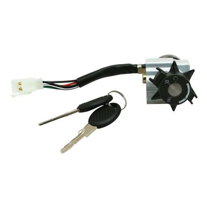 Neiman P2R CONTACTEUR A CLE SCOOT ADAPTABLE PEUGEOT 50 LUDIX 10 POUCES (SANS SERRURE DE SELLE) -P2R- Ref : P2R04137A / 155698