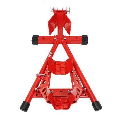 Bloque roue P2R BLOQUE - CALE ETAU ROUE AVANT AUTO - BLOQUANT COMPATIBLE 16 à 21 ACIER ROUGE Universel
