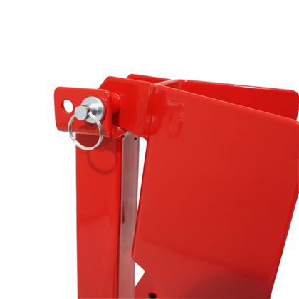 Bloque roue P2R BLOQUE - CALE ETAU ROUE AVANT AUTO - BLOQUANT COMPATIBLE 16 à 21 ACIER ROUGE Universel