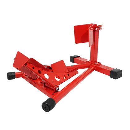 Bloque roue P2R BLOQUE - CALE ETAU ROUE AVANT AUTO - BLOQUANT COMPATIBLE 16 à 21 ACIER ROUGE Universel