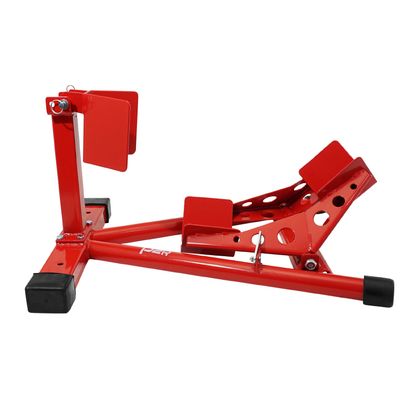 Bloque roue P2R BLOQUE - CALE ETAU ROUE AVANT AUTO - BLOQUANT COMPATIBLE 16 à 21 ACIER ROUGE Universel