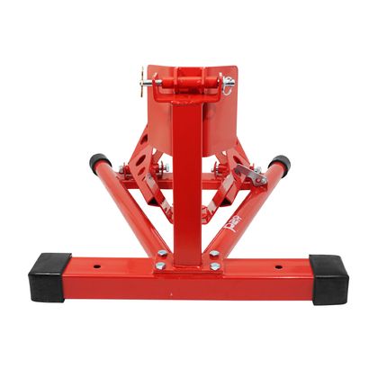 Bloque roue P2R BLOQUE - CALE ETAU ROUE AVANT AUTO - BLOQUANT COMPATIBLE 16 à 21 ACIER ROUGE Universel