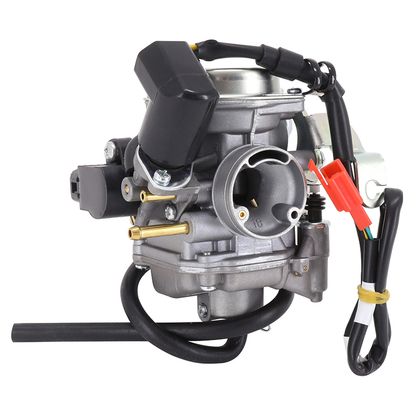 Carburateur P2R CARBURATEUR SCOOT TYPE DELLORTO TK SVB 18 J ADAPTABLE PEUGEOT 4T-SYM 4T (GY6) -QUALITE PREMIUM- Ref : P2R05166A / 214476