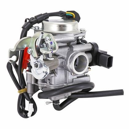 Carburateur P2R CARBURATEUR SCOOT TYPE DELLORTO TK SVB 18 J ADAPTABLE PEUGEOT 4T-SYM 4T (GY6) -QUALITE PREMIUM-