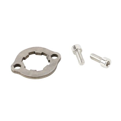 Plaquette maintien de pignon P2R PLAQUETTE ENTRAXE 25mm,TROU 5mm VIS INCLUSE