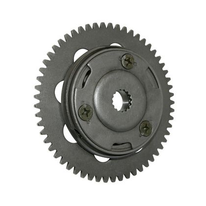 Roue libre de démarreur P2R ROUE LIBRE DE DEMARREUR MAXISCOOTER ADAPTABLE YAMAHA 125 MAJESTY, 125 MAXSTER, 125 TEOS - MBK 125 SKYLINER, 125 DOODO, 125 THUND Ref : P2R05898A / 36898