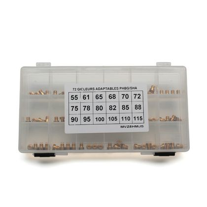 Gicleur P2R GICLEUR PRINCIPAL PHBG-SHA 5mm P2R N° 55 à 115 (COFFRET DE 72) Universel