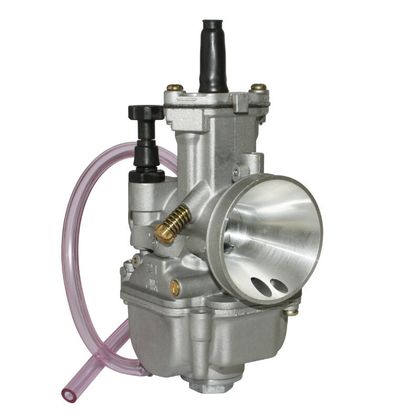 Carburateur P2R CARBURATEUR TYPE PWK 21 SILVER A BOISSEAU PLAT -QUALITE PREMIUM- -P2R- Universel Ref : P2R05967A / 733