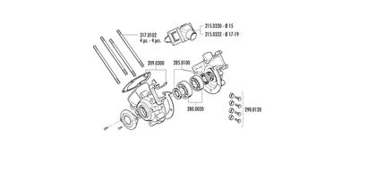 Carter Polini Vilebrequin complet