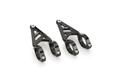 Puig Ersatz - Set von Ringen Durchmesser 38 - 41mm Schwarz Scheinwerferhalterung Universell