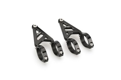 Puig Ersatz - Satz Ringe Durchmesser 42 - 43mm Schwarz Scheinwerferhalterung Universell
