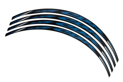 Filet de jantes Puig Adhésifs En Arc Cercle Bleu Universel