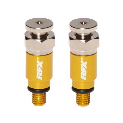 Purgeur RFX fourche Pro M5x0,8 Jaune Kayaba Showa