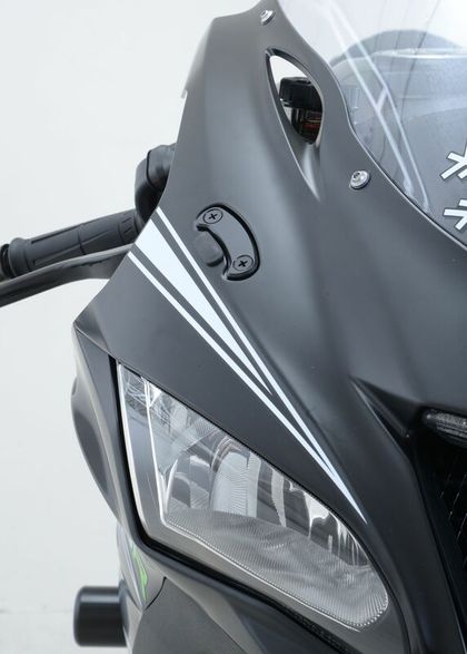 Obturateurs de rétroviseur R&G Racing Cache - orifices noir