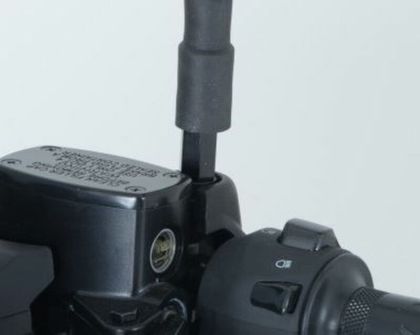 Obturateurs de rétroviseur R&G Racing Réhausses universel M10 x 1,25 11,5mm 45mm - noir