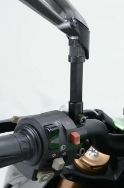 Adaptateur Rétroviseur R&G Racing Réhausses universel M10 x 1,25 11,5mm 45mm - noir Ref : RGR03265A / 1068608