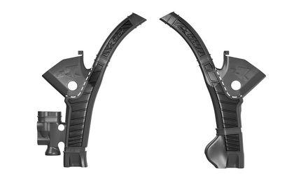 Racetech zwart Framebescherming