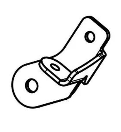 Support de silencieux Akrapovic 18602264