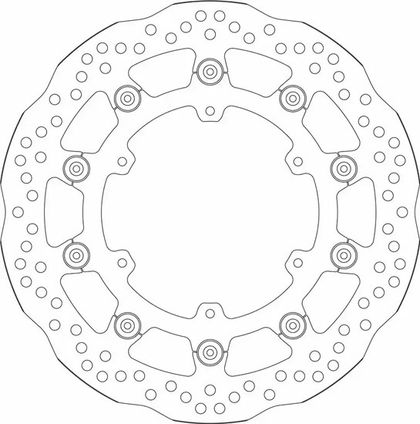SBS 6349A Wave-Bremsscheibe